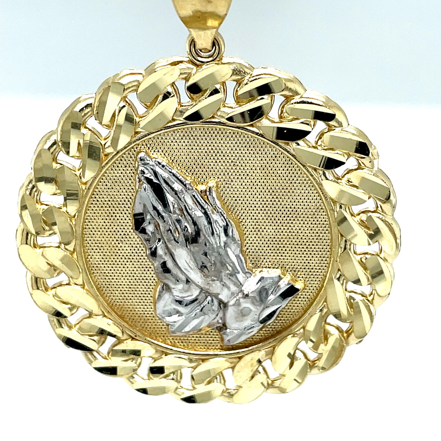 Round Medallion Pendant in 10KT Yellow Gold - Multiple Designs