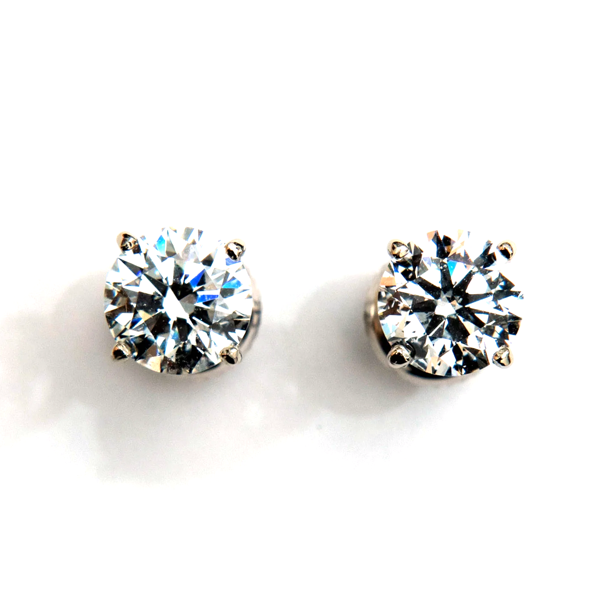 Customizable Lab Grown Diamond Stud Earrings in 14KT Gold