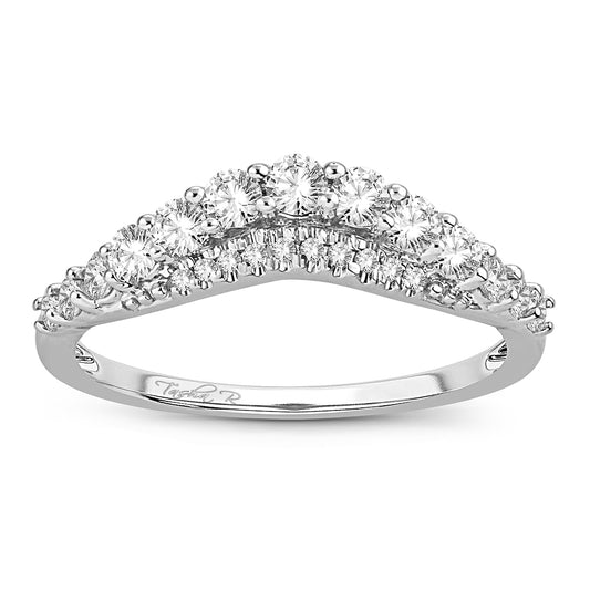 Diamond Ring Enhancer in 14KT Gold - 0.50 Carats Round Cut