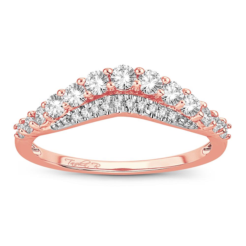 Diamond Ring Enhancer in 14KT Gold - 0.50 Carats Round Cut