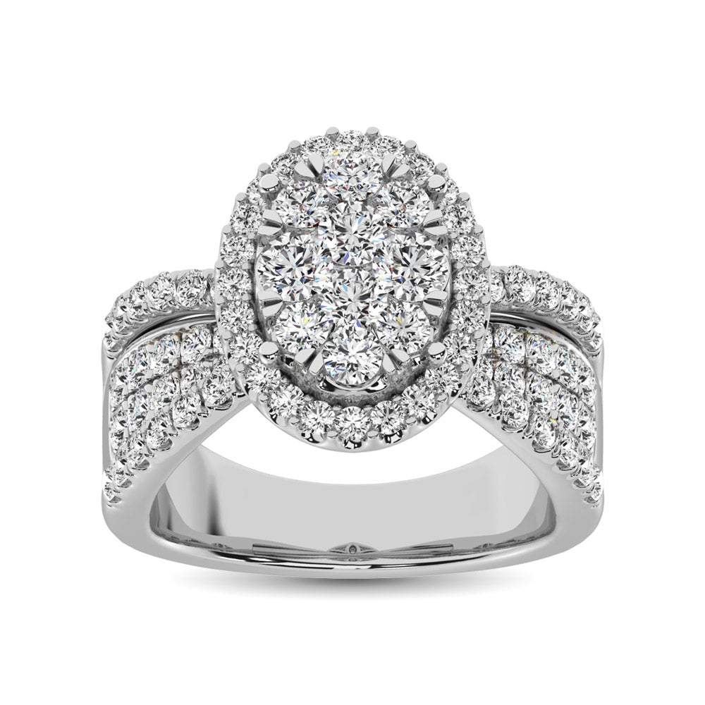 Diamond Engagement Ring 1.00 Carats 14KT Gold