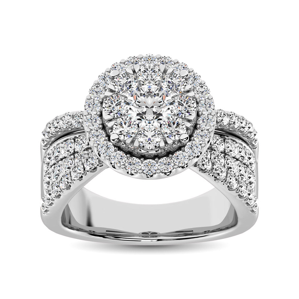 Diamond Engagement Ring 1.00 Carats 14KT Gold