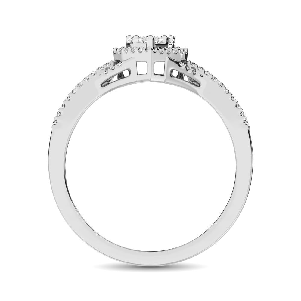 Heart Cut Diamond Ring - 0.25 Carat in 10KT Gold