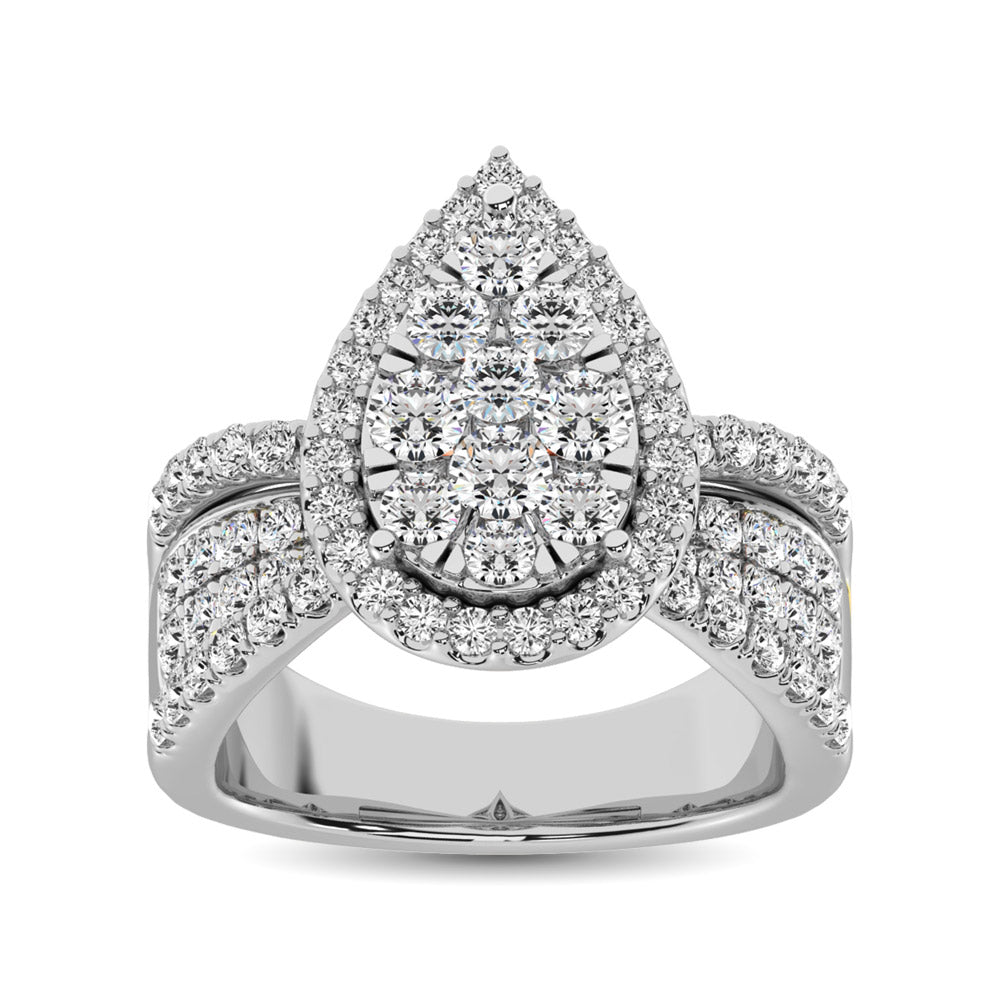 Diamond Engagement Ring 1.00 Carats 14KT Gold