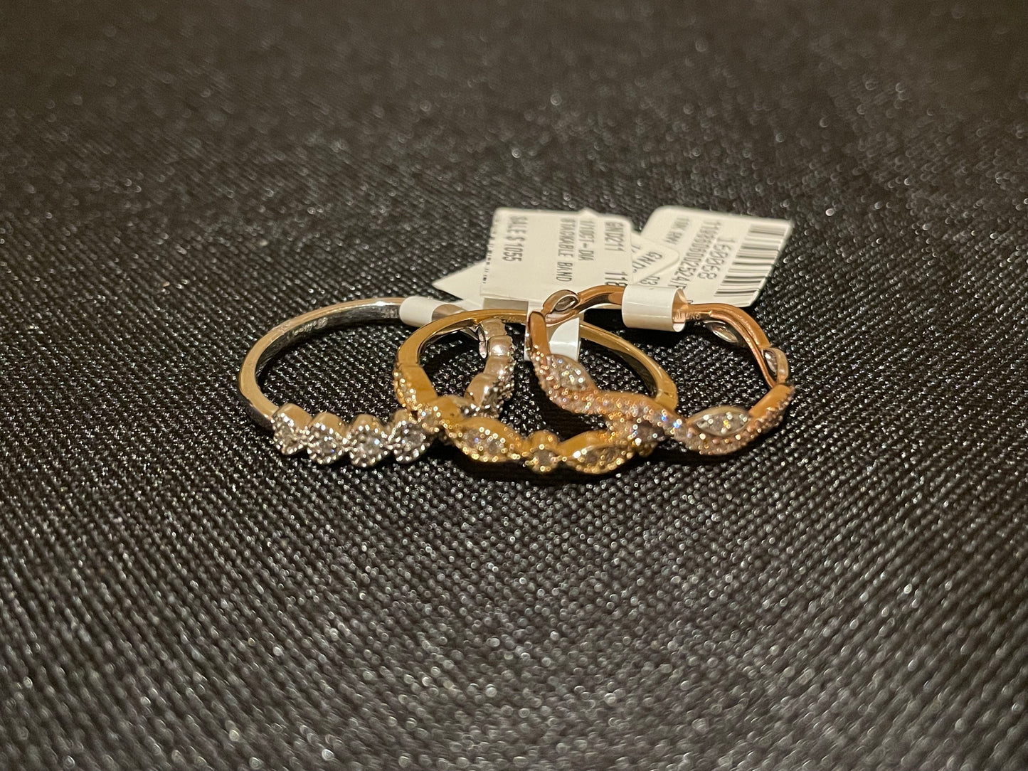 Customizable Diamond Stackable Rings in 14KT Gold - 0.10 to 3.90 CTW