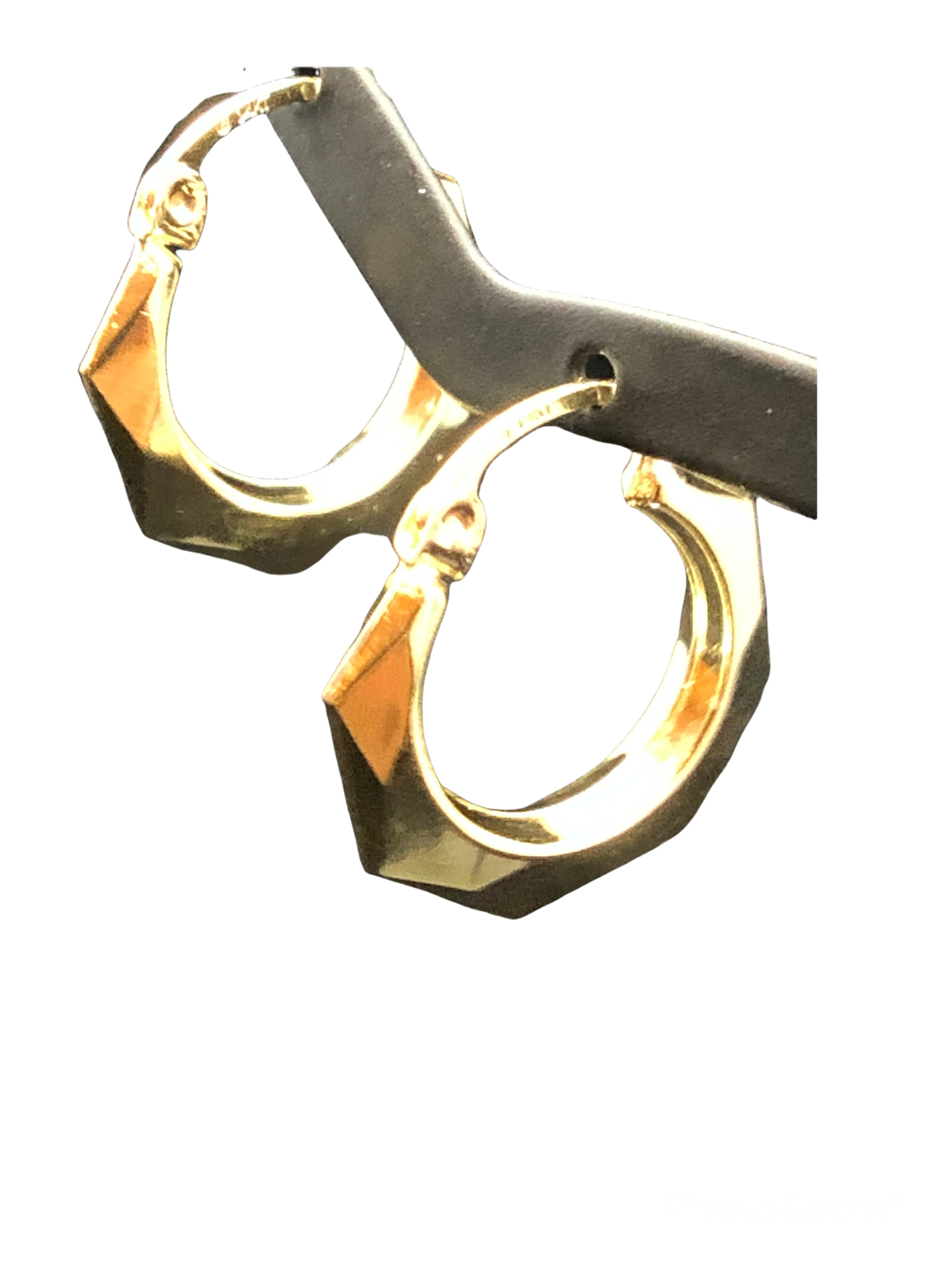 Small Size Hoop Earrings in 14KT Gold - Available in Yellow or White