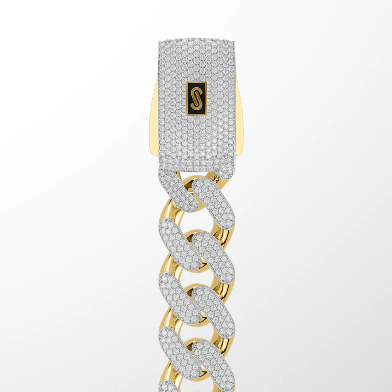 Gold and Swarovski Crystals