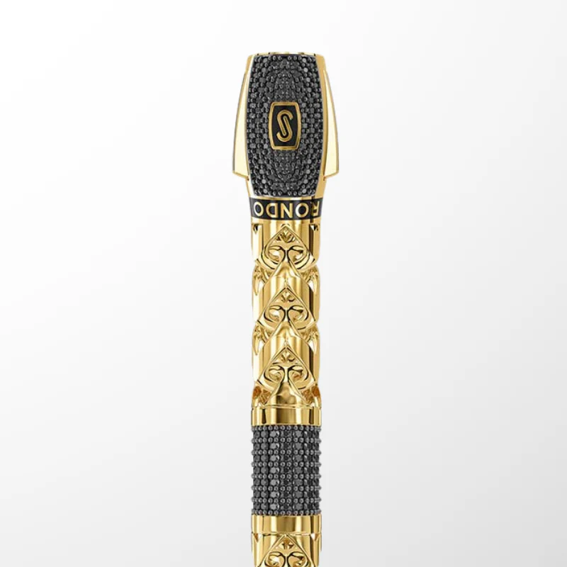 Gold and Swarovski Crystals