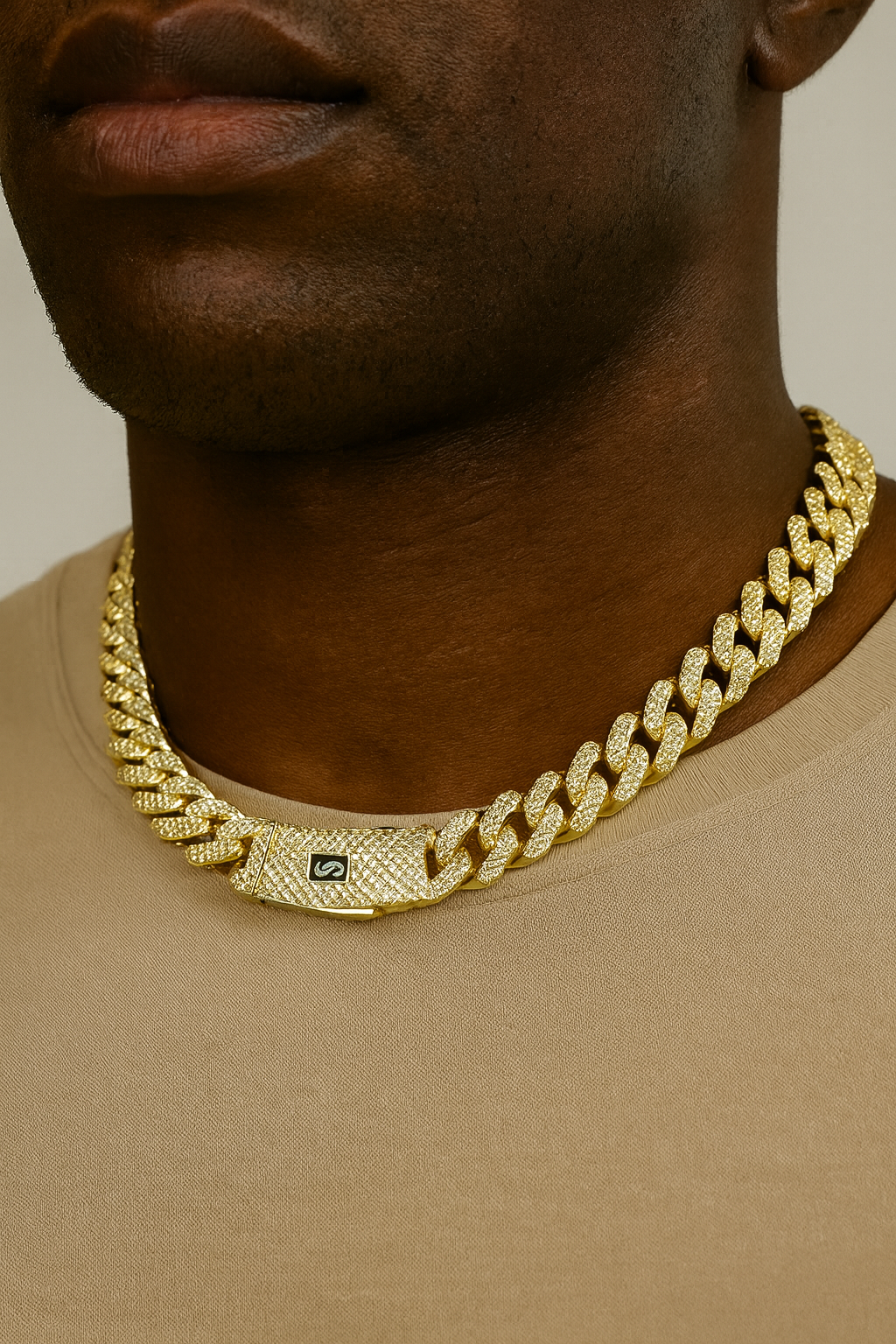 Gold and Swarovski Crystals