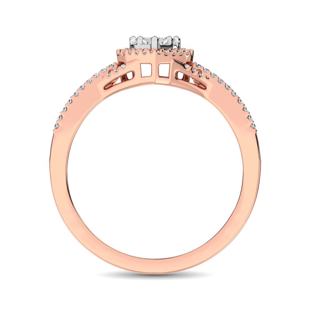 Diamond Heart Ring Heart Cut 0.25 Carat 10KT Gold