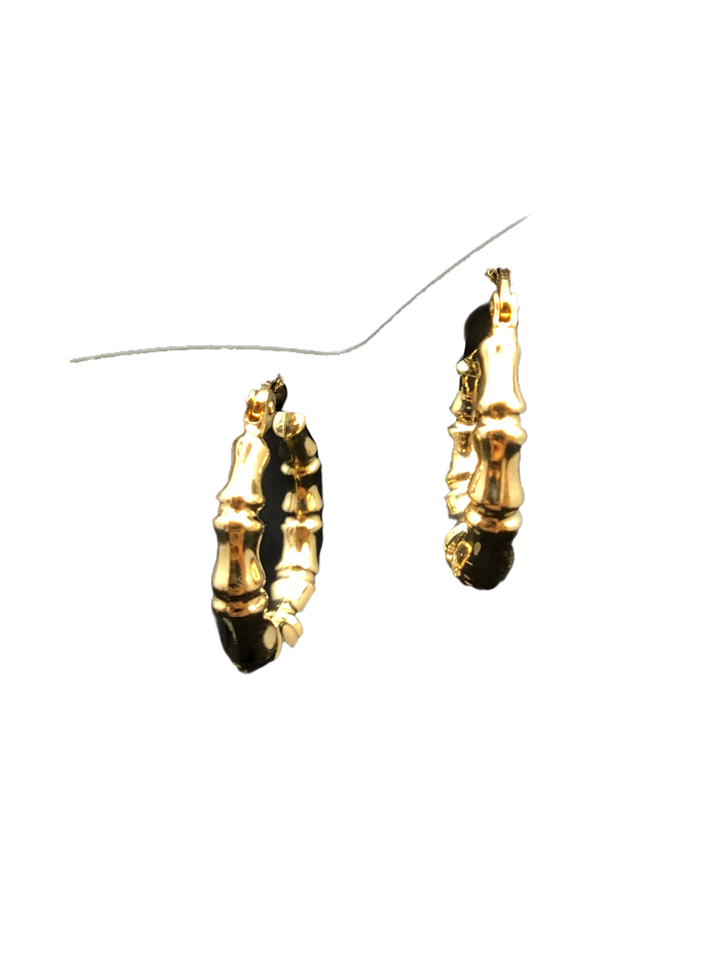 Small Size Hoop Earrings in 14KT Gold - Available in Yellow or White